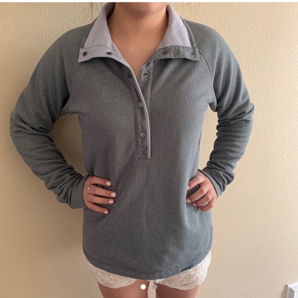 Gray Quarter Zip - image 1